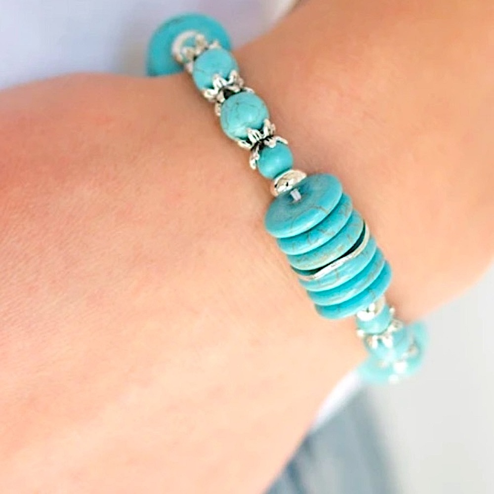 Sagebrush serenade blue bracelet